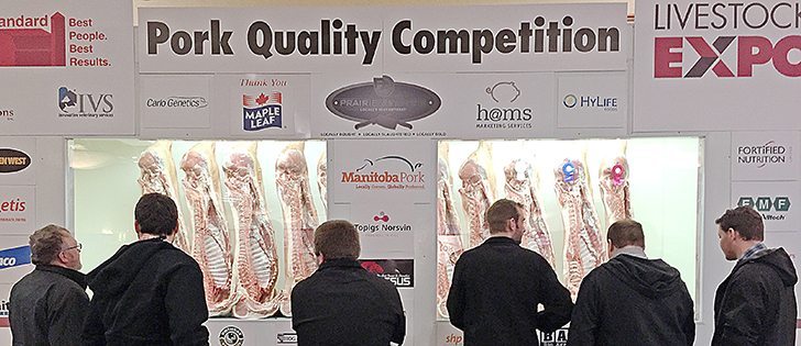 The Western Producer reporter Ed White attended the Prairie Livestock Expo in Winnipeg, Manitoba in December. | Ed White photo 