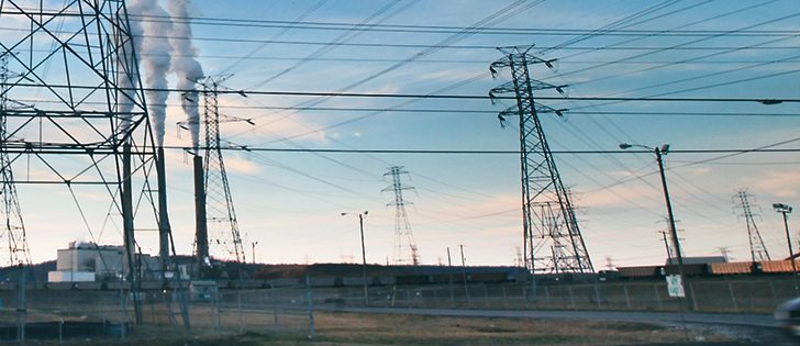 This coal powered electrical generating station is located near Louisville, Kentucky.  |  Michael Raine photo