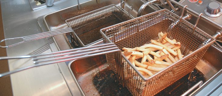 High oleic vegetable oil is used in frying and packaged baked goods.  |  File photo
