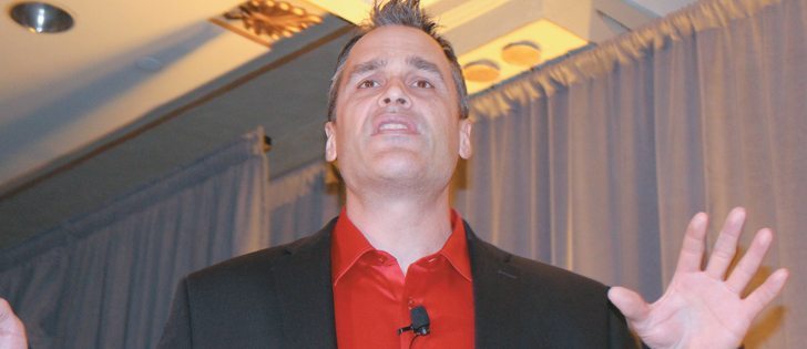 Dan Gardner says farmers must treat their critics with respect.  |  Ed White photo
