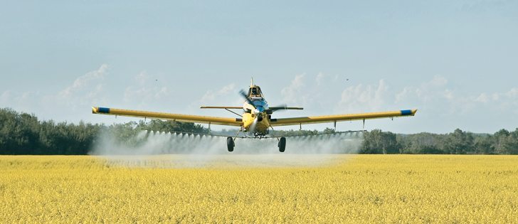 Driftwatch is designed to help all pesticide applicators, including aerial sprayers, find locations of bee colonies and other sensitive areas before they spray.  |  File photo