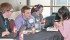 Cody Greenslade, left, Nick Nielsen and Jessica Taylor were among e-journalism students from Living Sky School Division who produced live radio broadcasts, audio-visual recordings and blogged for the National Congress on Rural Education March 29-31 in Saskatoon. | Karen Morrison photo