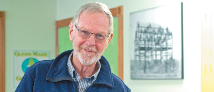 Breeder Francis Glenn has produced a full-floury corn variety with enhanced digestible starch.  The variety will be tested by farmers in New York state and Wisconsin this year.  |  Jeffrey Carter photo