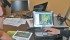 Warren Bills shows off a zone strategy for simplified variable rate on a laptop. | Agritrend photo