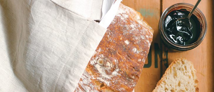 Linen fabric is difficult to find and expensive to buy because of labour involved in processing. If you have your grandmother’s linen dinner napkins or a tablecloth tucked in a drawer, put them to good use by following these directions to make bread storage bags. |  Sarah Galvin photo 