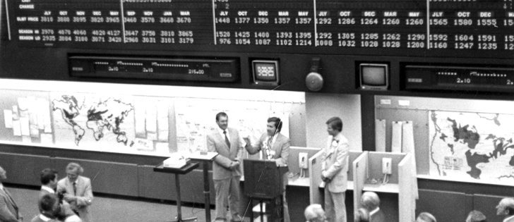 This was how the Winnipeg Commodity Exchange looked in 1980.  |  File photo