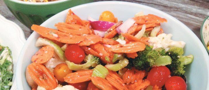 Add zip to vegetables by marinating in Italian dressing overnight.  |  Jodie Mirosovsky photo
