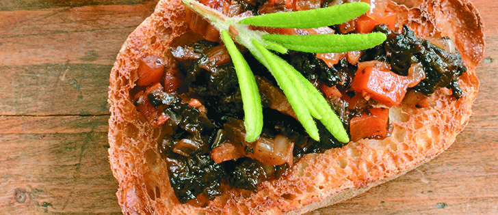 Morel and bacon marmalade can be assembled using foraged ingredients.  |  Sarah Galvin photo