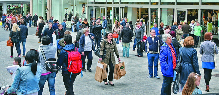 Improved U.S. consumer confidence is helping fire up the world’s largest economy.  |  File pHoto