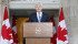 Prime minister Stephen Harper takes part in a news conference at Rideau Hall after asking governor general David Johnston to dissolve Parliament, beginning the longest federal election campaign in recent history. | REUTERS Blair Gable photo