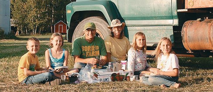 Caleb, left, Catie, Roger, Bonita, Jana and Dara Bott in happier times. Catie, Jana and Dara died in a farm accident last week.  |  Facebook photo