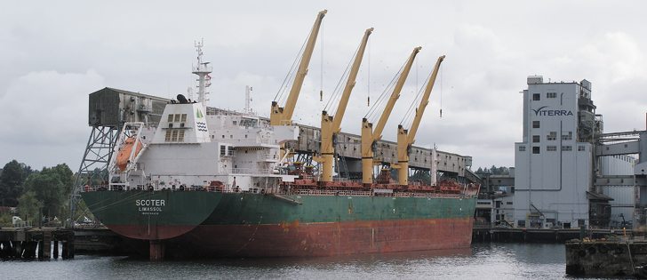 Vancouver port terminals since 2000 have doubled their turnover rate, the number of times they can fill and unload their storage capacity.  |  File photo