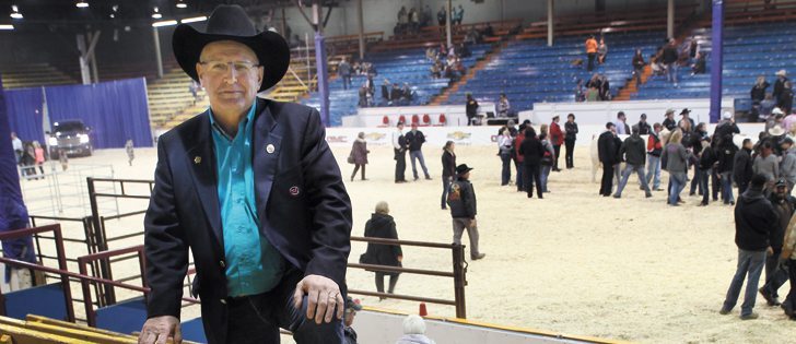 Agribition past-president Reed Andrew has seen a lot of history pass through the doors of the old barns and Stadium. He will find himself  in new surroundings next year.  |  Michael Raine photo