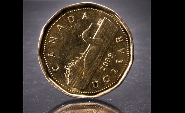 The Canadian dollar fell about two cents this week.