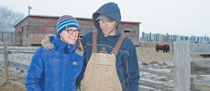 Karen and Barry Lehmann are partners in the multi-generation cow-calf and grain operation. |  Karen Morrison photo