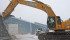 Barn 9 is the first to come down at Evraz Place in Regina. Fourteen buildings will be demolished in phases to accommodate construction of a new International Trade Centre. | Karen Briere photo