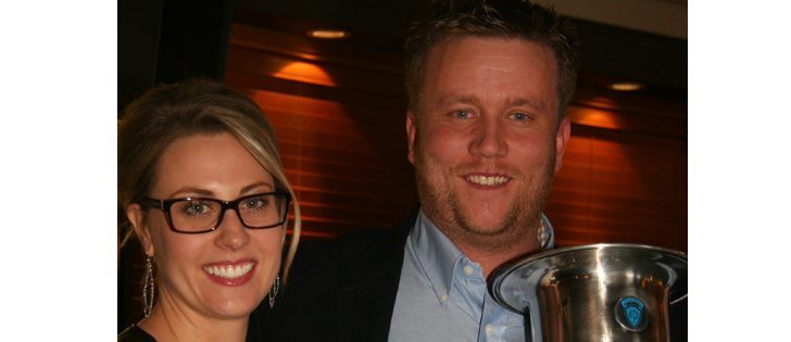 Shane and Kristin Schooten of Diamond City, Alta., are the 2016 outstanding young farmers representing the Alberta-Northwest Territories region. |  Barb Duckworth photo