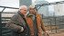 Lyle Stewart, left, the Saskatchewan Party candidate in Lumsden-Morse and most recently the province’s agriculture minister, was recently on the campaign trail at Lloyd Daniel’s farm near Avonlea, Sask. | Karen Briere photo