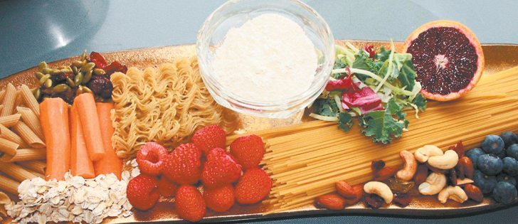 Eating fresh, unprocessed fruit, vegetables and meat is the best way to guarantee gluten-free food. Salad dressings, ketchup, sauces, spice packages and some vitamins contain gluten.  |  Jodie Mirosovsky photo