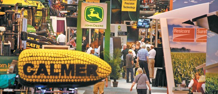 Record attendance at Commodity Classic in Louisiana this year kept some parts of the trade show busy, while many machinery makers said the event remained softer than in some past seasons.  |  Michael Raine photo
