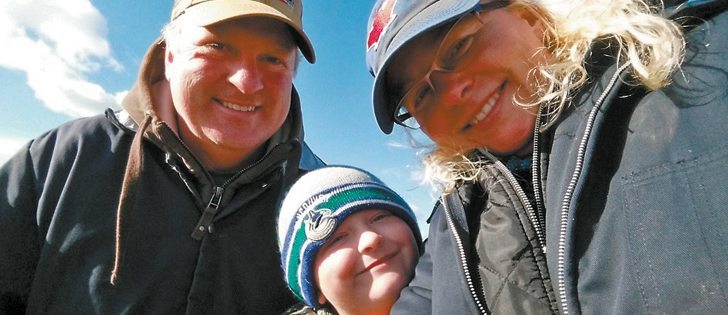 Jason and Nancy Johns along with their son, Ben, farm near Watrous, Sask.   |  Johns family photo