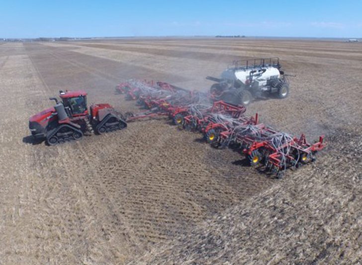 Seeding is underway across the prairies provinces, but soil moisture levels have some farmers concerned. | Photo by Robert Makowsky ‏@robmakowsky