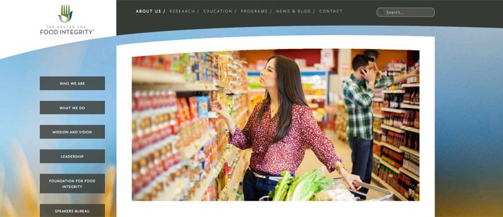 The Canadian Centre for Food Integrity will be a division of Farm & Food Care, specializing in research studying consumer opinions and developing strategies that build trust in agriculture and food. It will be an affiliate of the U.S. Center for Food Integrity (website pictured above) a Missouri based organization. | www.foodintegrity.org screencap