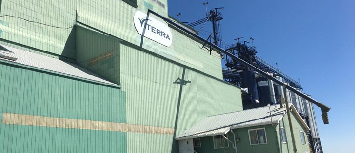 The Tempest plant has a capacity of 11,000 tonnes when full and has a 25-car rail spot. Facility operations manager David Morris said it can clean 50 to 60 tonnes per hour. | Barb Glen photo