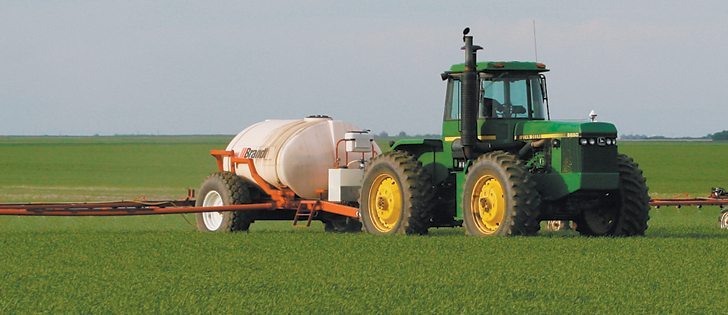 Fungicide applications in the southwest  are progressing well, and most crops there look good to excellent, but that's not the case everywhere. | File photo