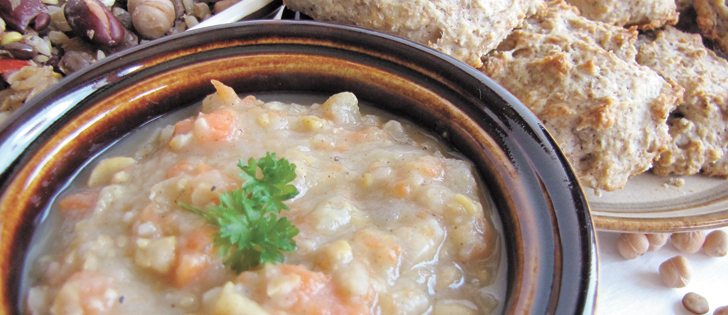 ChickPea Chowder - Submitted by Elaine Story, Grandview, Man.