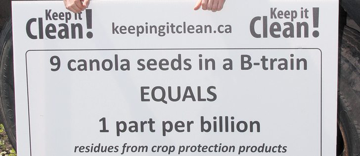 With a contaminated shipment, the worst situation would be that it’s returned or blocked at the country abroad. This means millions of dollars of losses to the exporters, the processors and others in the whole value chain, says Maxim Legault-Mayrand of the canola council. | Ron Lyseng photo