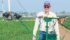 Using the multi-sensor PhenoCart, plant breeders like Jared Crain can collect data within an hour that would otherwise take days to collect. | Uttam Kumar photo