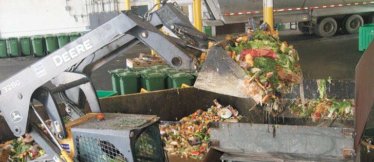 Every day thousands of kilograms of unwanted food are delivered to Bio-Cycle in Calgary where it is processed and turned into compost. Grocery stores in Calgary send unwanted food to the company rather than throw it in a landfill.  |  Barbara Duckworth photo