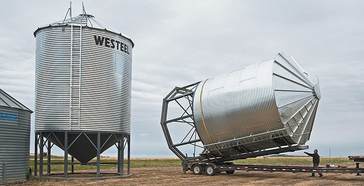New crop storage was added after the bumper 2013 crop and good grain movement the past two years has freed up a lot of space, allowing farmers to wait out expected low prices at harvest. | File photo