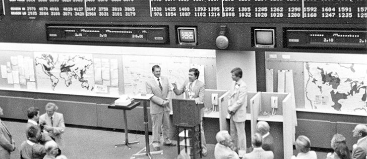 This is what the Winnipeg Commodity Exchange looked like in 1980.  |  File photo