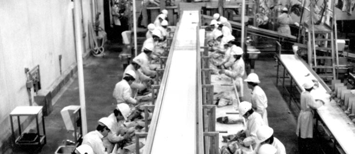 This photo of the Cargill Foods meat plant in High River, Alta., was taken in 1990.  |  File photo