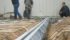 The U-drain uses 10-foot galvanized sections and can drain up to 950 gallons per minute. | Nyrstar Industries photo