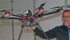 The most popular unmanned aerial vehicle at the Big Iron Farm Show was David Gan’s eight-motor helicopter, which can carry spray equipment along with four gallons of crop protection product. Gan began developing drones for the Israeli military in 1989 and has turned his skill set to designing agricultural drones. | Ron Lyseng photo