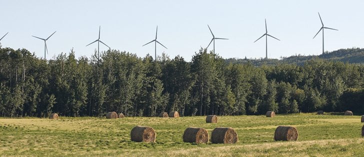 Wind power is unreliable and takes up more space than natural gas facilities says an industry official.  |  FIle photo