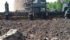 With a working speed of three m.p.h. and capacity to pick 23 cubic yards of rock per hour, Rock Mantis makes sure that stones like this quickly find their way to the dump pile. | Davis photo