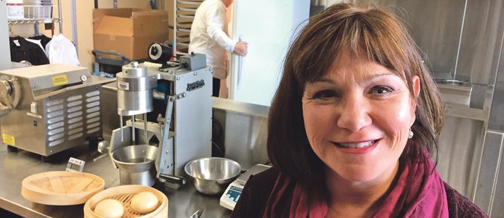 Agriculture Canada researcher Nancy Ames is helping develop low-glycemic, high-pea flour baked goods.  |  Ed White photo