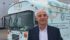 Peter Jones, director of the Richardson Centre for Functional Foods and Nutraceuticals, stands in front of the customized bus that the centre uses as a mobile lab. | Ed White photo