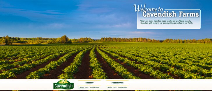 A new potato processing facility in Lethbridge, to be built by Cavendish Farms, was announced Dec. 12 at Lethbridge city hall. | Screencap via www.cavendishfarms.com