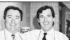 Terry James, left, helped serve a chili lunch with James Richardson & Son Ltd. vice-president Jim Richardson in this undated photo when he was vice-president of marketing with the company’s grain division. | Richardson International photo