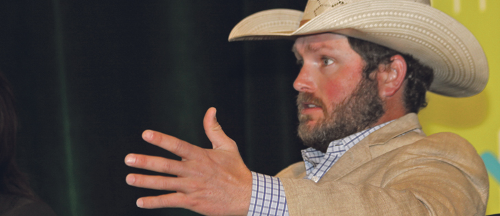 "I didn’t think I would be 32 years old and almost $10 million in debt right off the bat." - Jay Hill, New Mexico farmer | Sean Pratt photo