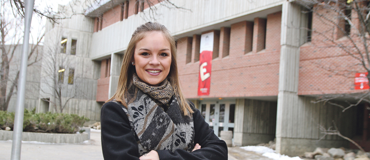 Erinn Jones was awarded one of four 4-H LEADS scholarships in a presentation at the Royal Agricultural Winter Fair in Toronto in November. She hails from Balzac, Alta., and is a first year engineering student at the University of Saskatchewan.  |  Karen Morrison photo