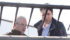 Gray, Sask., farmer Rod Lewis explains a combine header to Prime Minister Justin Trudeau during a visit to the Lewis farm April 27. | Karen Briere photo