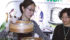 Anqi Zhang, left, prepared steamed buns with Yinjun Yao at the Hebei Newcorn Food Co. booth at the SIAL food show in Toronto May 2-4. | Karen Morrison photo