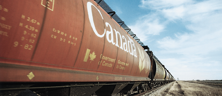 Extending the interswitchng radius to 160 kilometres saves shippers and farmers money.  |  File photo