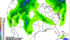 Rain forecast for May 8-9 from U.S. Weather Service